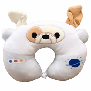 Squishmallows Space Kids Pillow Neck Collection Travel Series 6 Brock Bulldog